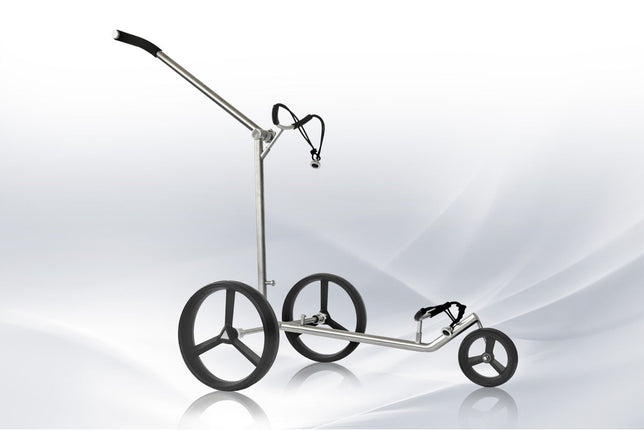 PG Powergolf golf trolley SteelCad Explorer