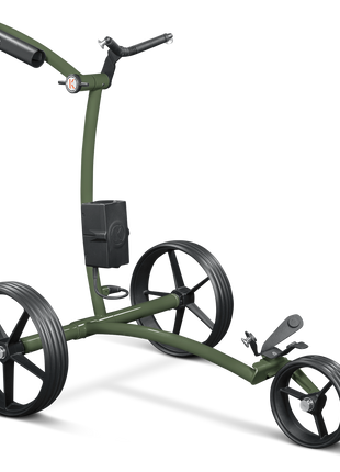 KIFFE GOLF Trolley "K3" Elektro-Trolley inkl. Schirmhalter