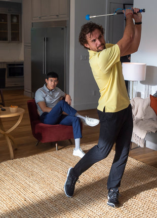 PHIGOLF 2 Smart Home Golf Simulator – Swing Stick Trainer & Analyser