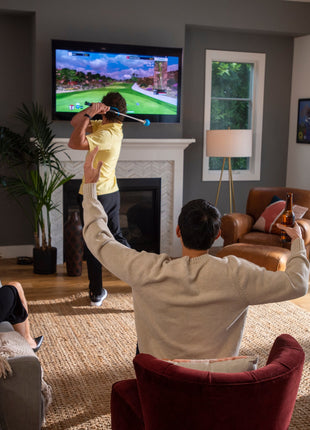 PHIGOLF 2 Smart Home Golf Simulator – Swing Stick Trainer & Analyser