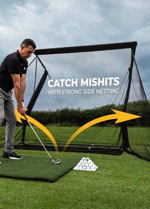 SIMSPACE Golf Deluxe Home Driving Netz