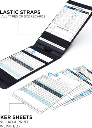 ME AND MAY GOLF Premium Scorekarten Holder