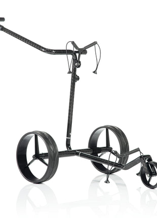 JuCad Elektro-Golftrolley CARBON TRAVEL 2.0 Schwarz
