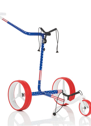JuCad Elektro-Golftrolley CARBON TRAVEL 2.0 USA