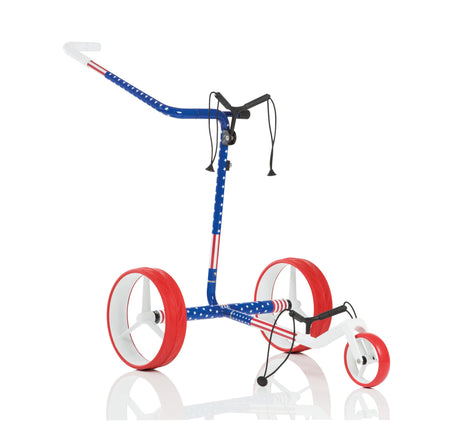 JuCad Elektro-Golftrolley CARBON TRAVEL 2.0 USA
