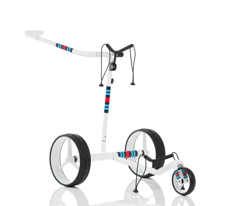 JuCad Elektro-Golftrolley Carbon Travel Racing 2.0 - der sportliche Carbon-Caddy in limitierter Auflage