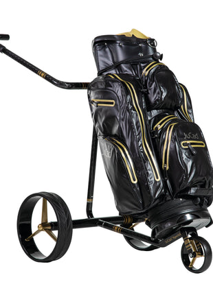 JuCad electric golf trolley Carbon Travel Special 2.0 - the stylish carbon caddy
