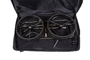 JuCad Golftrolley Carbon Shine 2-rädrig - das stylische Leichtgewicht schwarz-glänzend