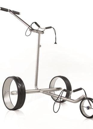 JuCad Elektro-Golftrolley Ghost Titan 2.0 - der klappbare Titan mit Komfortgriff