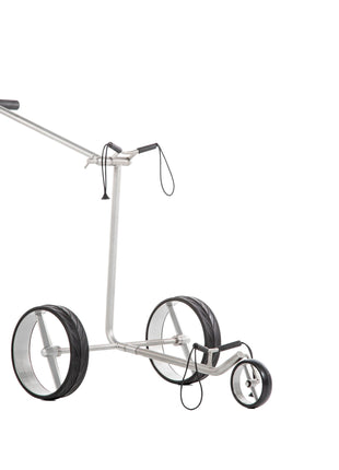 JuCad Golftrolley Ghost Titan - klappbarer Pushtrolley mit Komfortgriff