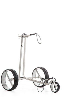 JuCad Golftrolley Ghost Titan - klappbarer Pushtrolley mit Komfortgriff