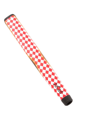 JuCad Putter X900 - Edelstahl mit Jucad Jumbo Puttergriff weißer Pin