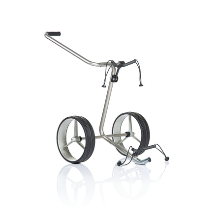 JuCad Golftrolley Junior Edelstahl 2-rädrig - für unsere jüngsten Golfer