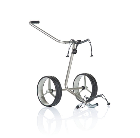 JuCad Golftrolley Junior Edelstahl 2-rädrig - für unsere jüngsten Golfer