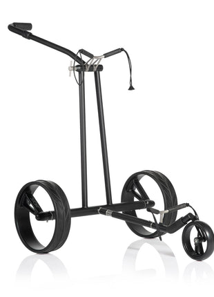 JuCad Elektro-Golftrolley Phantom Titan black on black 2.0