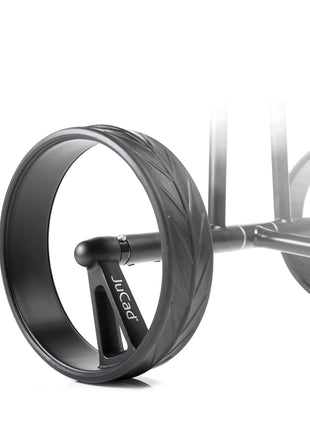 JuCad Elektro-Golftrolley Phantom Titan black on black 2.0