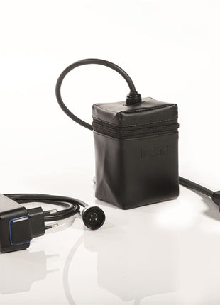 JuCad Elektro-Golftrolley CARBON TRAVEL 2.0 Weiß-Schwarz