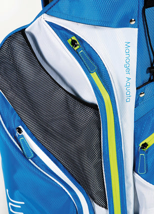 JuCad Golfbag Manager Aquata - wasserabweisendes Golfbag mit Organizer