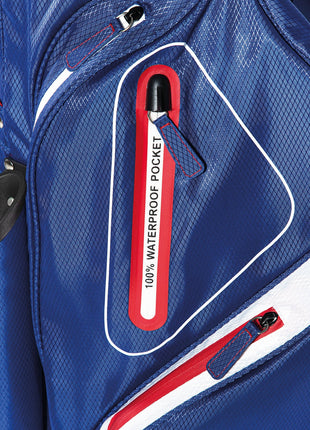 JuCad Golfbag Manager Aquata - wasserabweisendes Golfbag mit Organizer