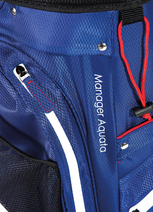 JuCad Golfbag Manager Aquata - wasserabweisendes Golfbag mit Organizer