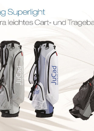 JuCad Golfbag Superlight - das Federgewicht mit 2 in 1 Funktion