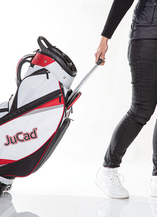 JuCad Golfbag to roll - Cart- & Ziehbag mit Rädern und Organizer
