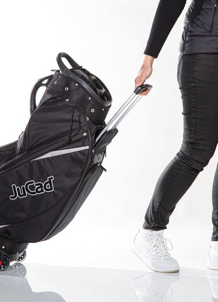 JuCad Golfbag to roll - Cart- & Ziehbag mit Rädern und Organizer