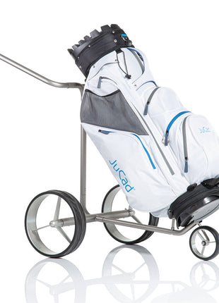 JuCad Elektro-Golftrolley drive SL Titan Travel 2.0 - unsere Nr. 1 - der meistverkaufte Elektrocaddy