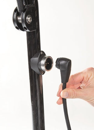 JuCad Elektro-Golftrolley Carbon Travel Nero SV 2.0 - high-end in ultraleichtem Vollcarbon Mattschwarz