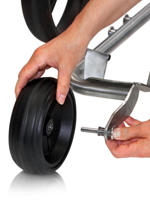 PG Powergolf Electric Golf Trolley Nitro Flat Steel