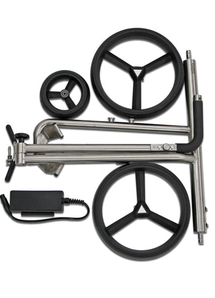 PG-Powergolf Elektro-Golftrolley Nitro Flat Steel
