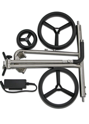 PG Powergolf Electric Golf Trolley Nitro Flat Steel