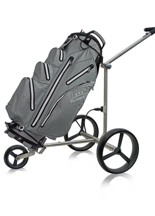 PG-Powergolf Elektro-Golftrolley Challenger Steel