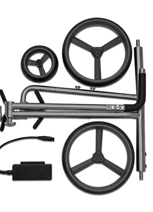 PG-Powergolf Elektro-Golftrolley Challenger Steel