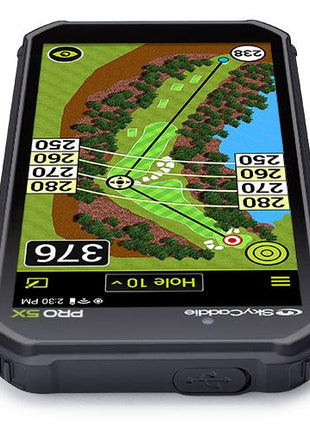 SkyCaddie PRO5X inkl. Leder-Case