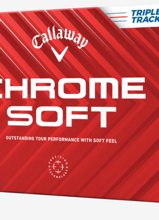 CALLAWAY Golfball Chrome Soft Triple Track