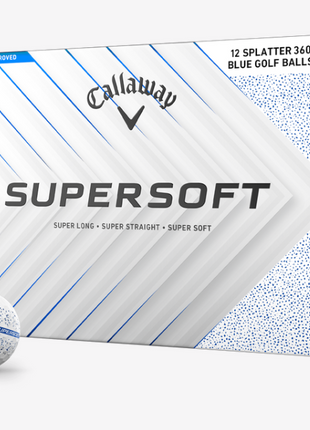 CALLAWAY Golfball Supersoft Splatter 360