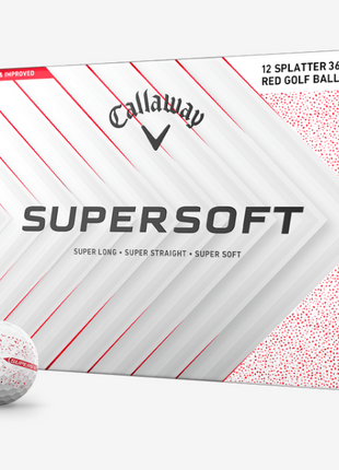 CALLAWAY Golfball Supersoft Splatter 360