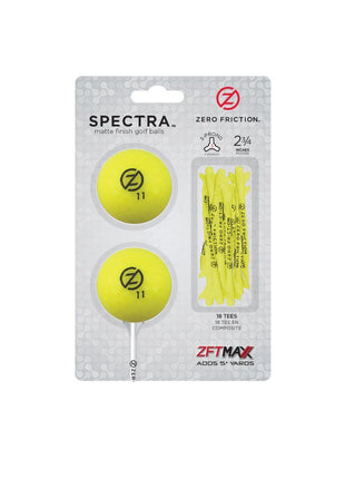 Zero Friction 2 Balls/Tee Packs