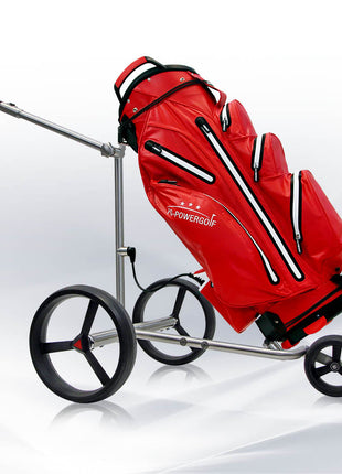 PG-Powergolf Elektro-Golftrolley Steel Cad Zorro flat
