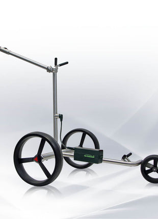 PG-Powergolf Elektro-Golftrolley Steel Cad Zorro flat