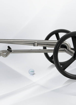 PG-Powergolf Elektro-Golftrolley Steel Cad Zorro flat