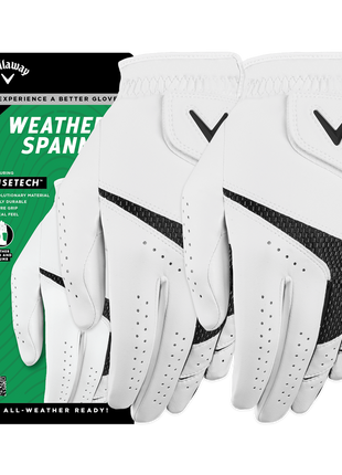 CALLAWAY Golfhandschuhe Weather Spann 2er-Pack