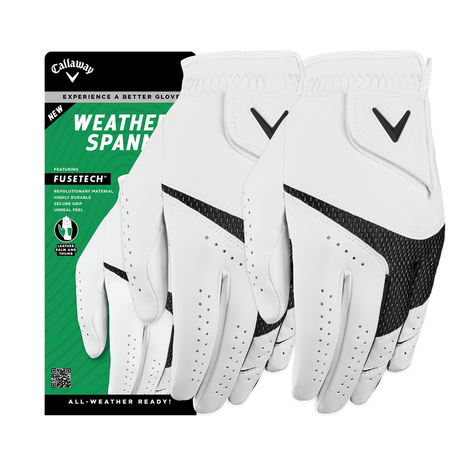 CALLAWAY Golfhandschuhe Weather Spann 2er-Pack