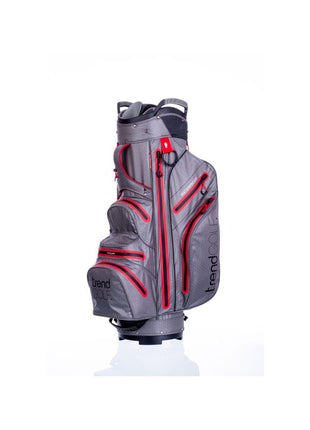 Trendgolf Golfbag Rainline Pro wasserdicht grau/rot