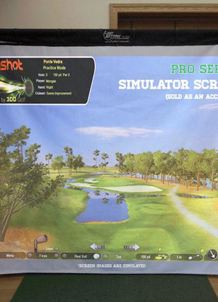 NET RETURN Flex Simulator Leinwand