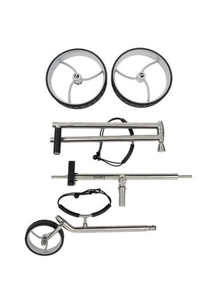 Trendgolf Push-Trolley Cushy S Edelstahl poliert