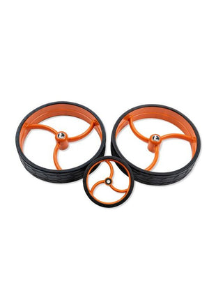 Trendgolf Rädersatz Orange für streaker, walker, cushy, ranger