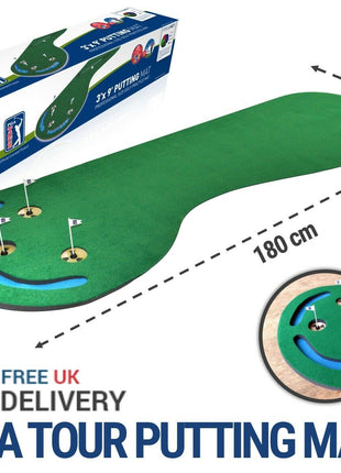 PGA TOUR 3 Fuß x 9 Fuß PUTTING MATTE