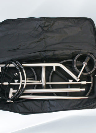 PG Powergolf golf trolley SteelCad Explorer
